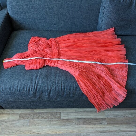 NWT Catherine Deane Designer 100% Silk One Shoulder Dress - Picture 10 of 14